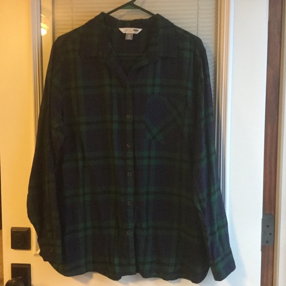 Old Navy Tops - ➕Women’s Plus XXL Old Navy Plaid Flannel Shirt